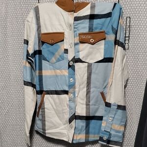 Yee Yee Plaid Button-Up Flannel